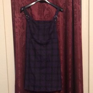 NWT Hot topic purple and black dress
